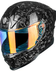 ILM Carbon Fiber Motorcycle Helmets Full Face Racing Helmet Model MF577P