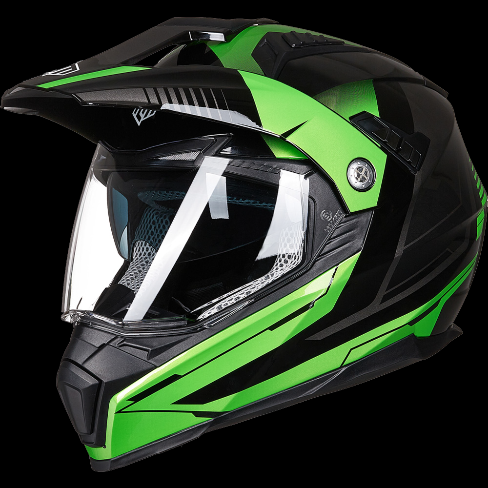 ILM Off Road Motorcycle Dual Sport Helmet Model 606V