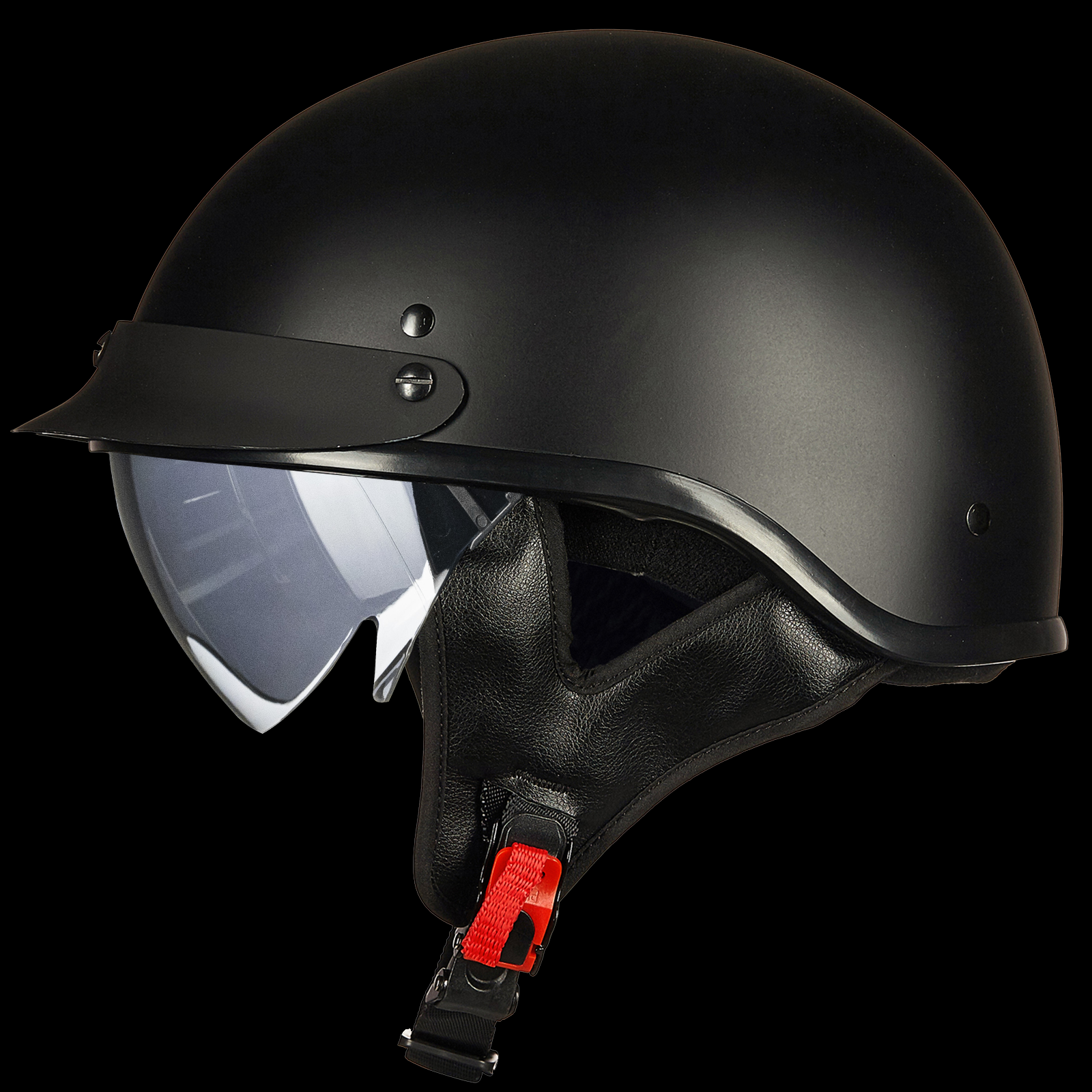 ILM Motorcycle Open Face Half Helmet Model 205V