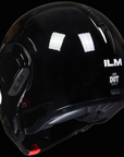 ILM Vintage Full Face Modular Motorcycle Helmet Model B707