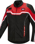 ILM Motorcycle Mesh Jacket with CE Armor and Detachable Waterproof Liner Model JRC2