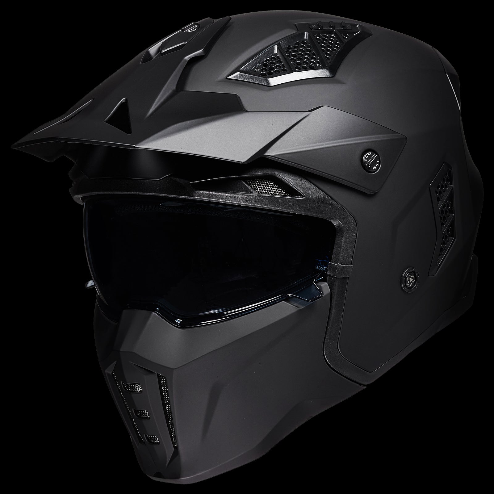 ILM Open Face Motorcycle 3/4 Half Helmet Model Z302