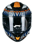 ILM Full Face Motorcycle Carbon Fiber Helmet Model 861C