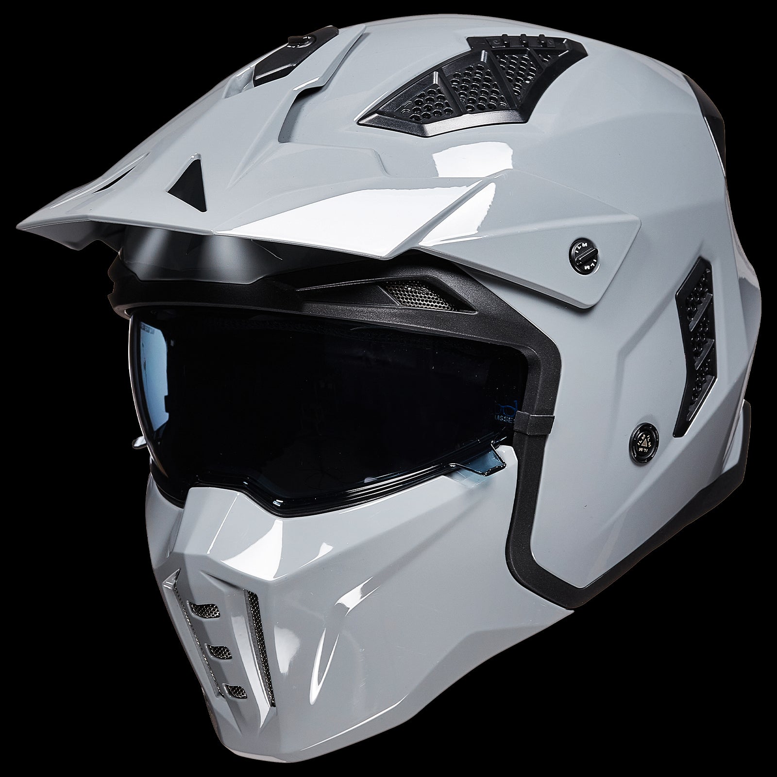 ILM Open Face Motorcycle 3/4 Half Helmet Model Z302