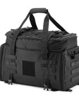 ILM Motorcycle Tail Bag 50-70L Travel Luggage Motorbike Rear Rack Trunk Shoulder Backpack with Rain Cover Model BL02