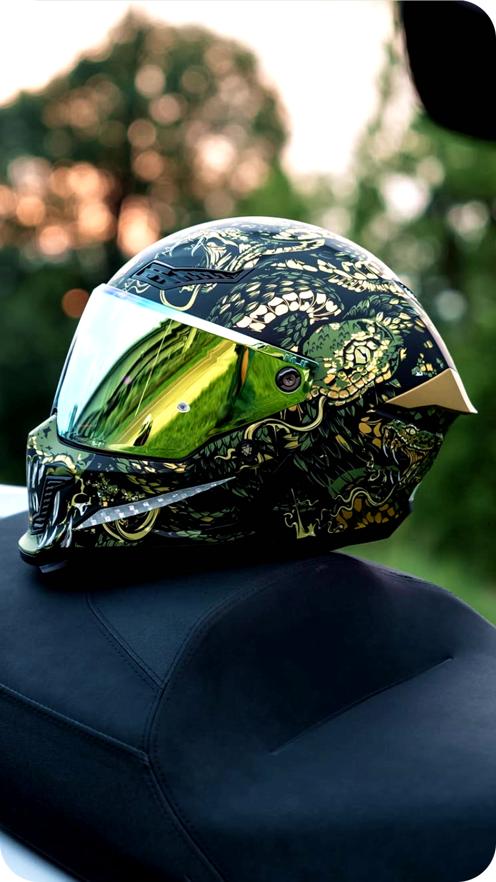 ILM Full Face Motorcycle Helmets Racing Helmet Model MF509