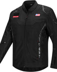 ILM Motorcycle Mesh Jacket with CE Armor and Detachable Waterproof Liner Model JRC2