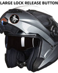 ILM Modular Full Face Motorcycle Helmet Model DP998