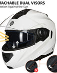 ILM Modular Full Face Motorcycle Helmet Model DP998