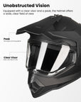 ILM Youth Dirt Bike Helmets ATV Motocross BMX Off Road Motorbike Model WS906