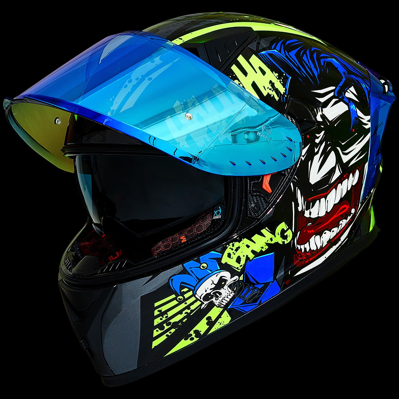 ILM Full Face Motorcycle Helmet Model Z501