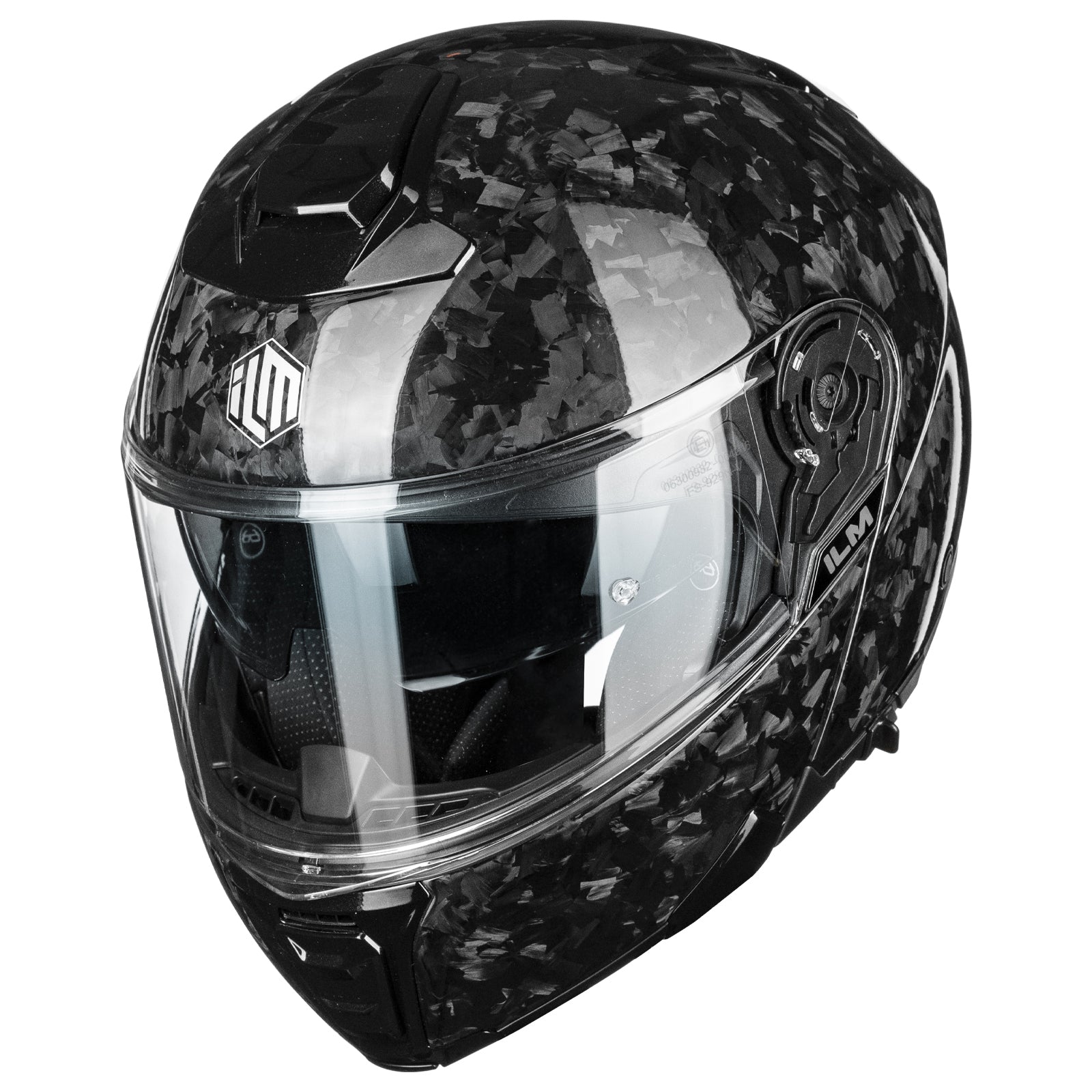 ILM Carbon Fiber Motorcycle Modular Helmets DOT ECE Model MF529F