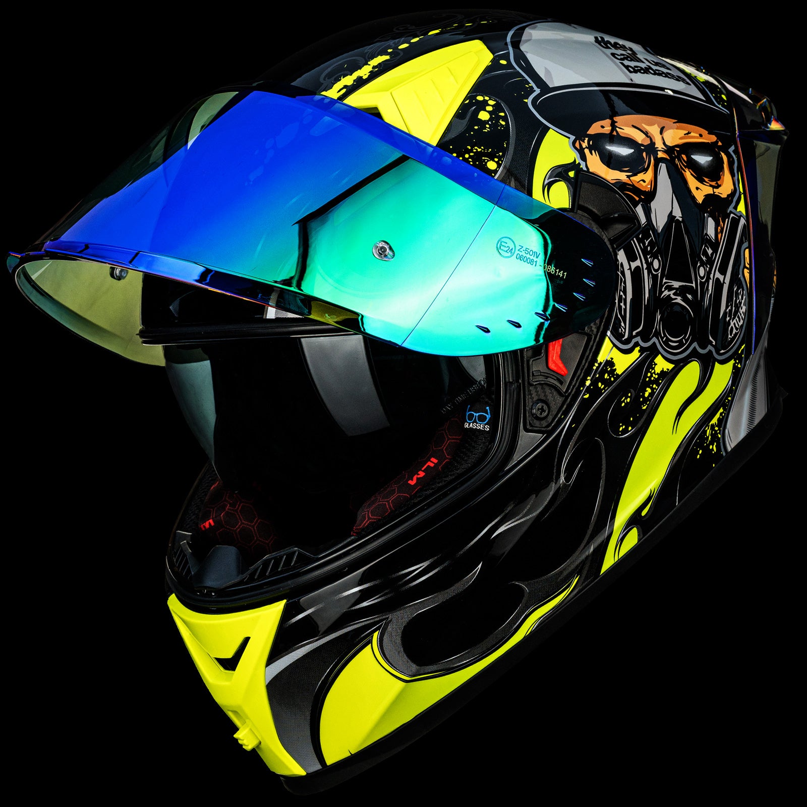 ILM Full Face Motorcycle Helmet Model Z501