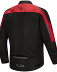 ILM Motorcycle Mesh Jacket with CE Armor and Detachable Waterproof Liner Model JRC2