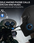 ILM Modular Flip up Full Face Bluetooth Motorcycle Helmet Model 902BT PRO