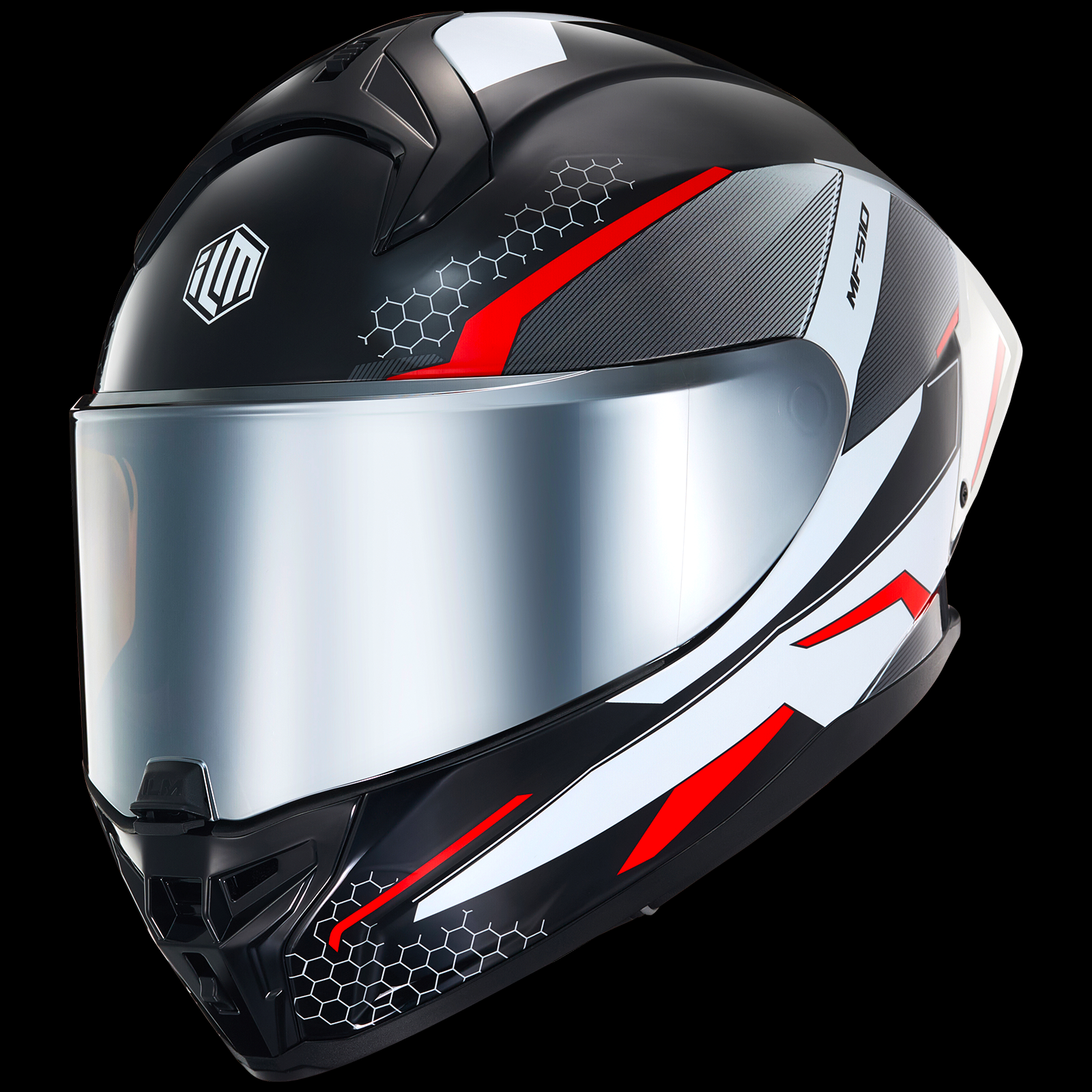 ILM Full Face Motorcycle Helmets Powersports Street Racing Cascos para Motos Model MF510