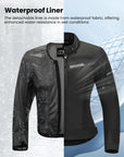 ILM Women Motorcycle Jacket with Armor CE Lightweight Moto Jacket Model JM4