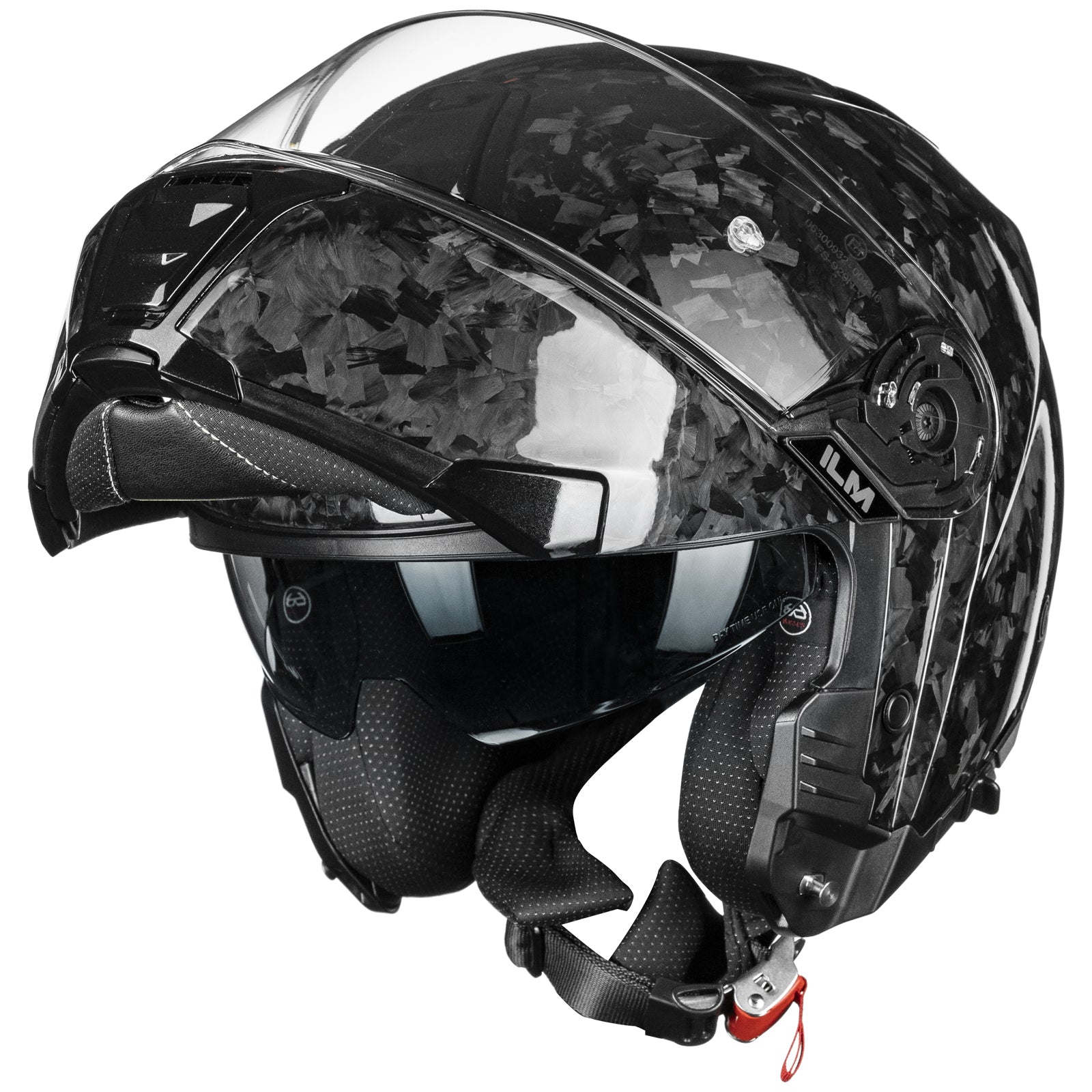 ILM Carbon Fiber Motorcycle Modular Helmets DOT ECE Model MF529F