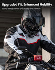 ILM Motorcycle Mesh Jacket with CE Armor and Detachable Waterproof Liner Model JRC2