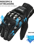 ILM Motorcycle Powersports Racing Gloves Model 10C