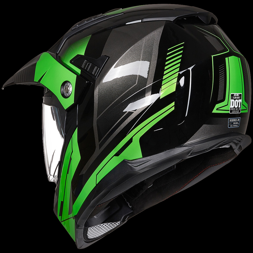 ILM Off Road Motorcycle Dual Sport Helmet Model 606V