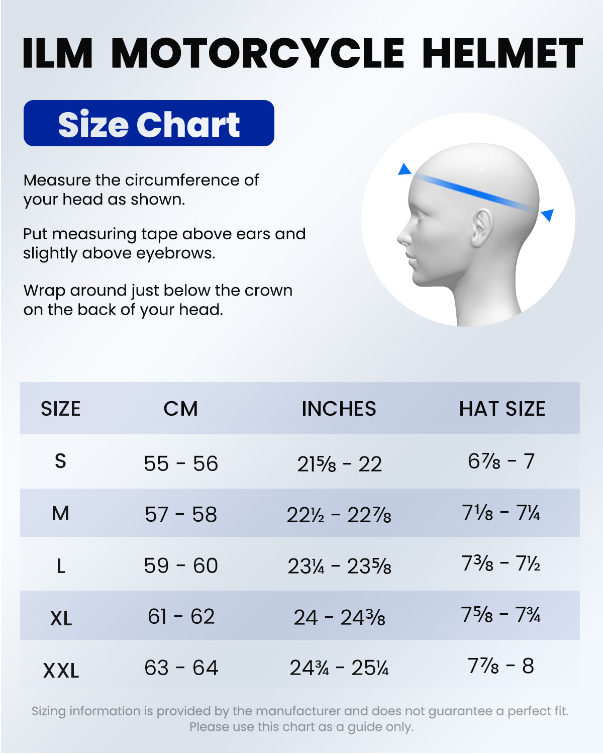 ILM Retro Full Face Motorcycle Helmet Model Z503