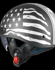 ILM Motorcycle Open Face Half Helmet Model 205V