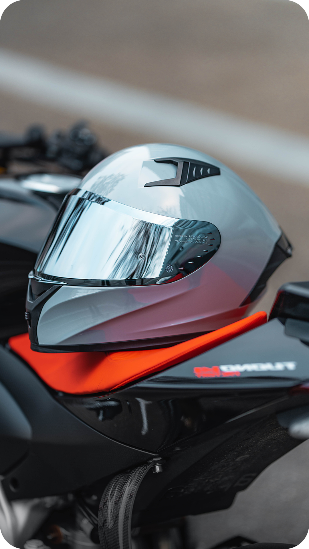 ILM Full Face Motorcycle Helmet Model Z501 Gray