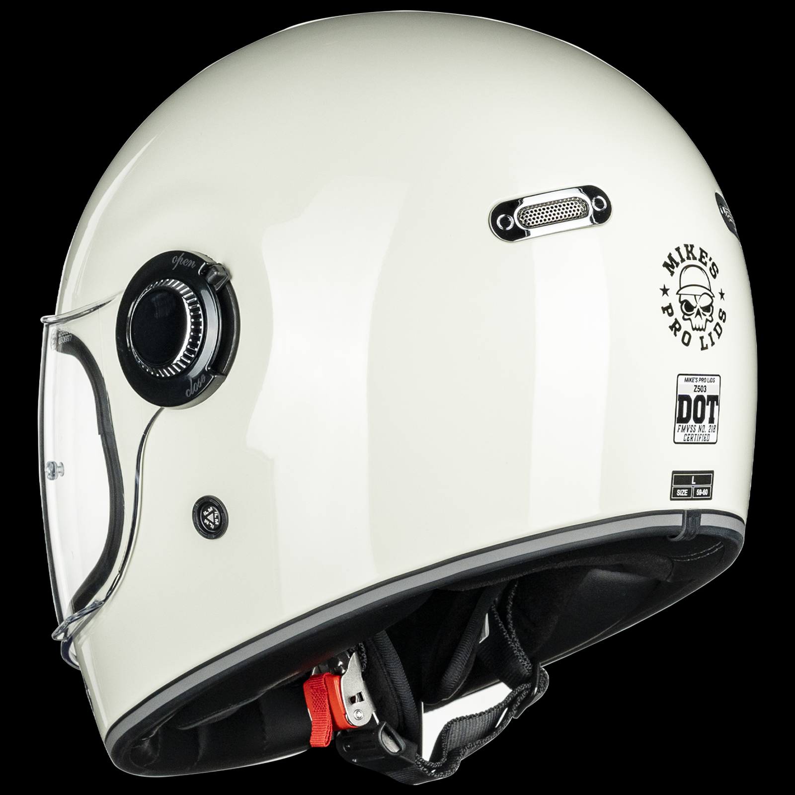 ILM Retro Full Face Motorcycle Helmet Model Z503