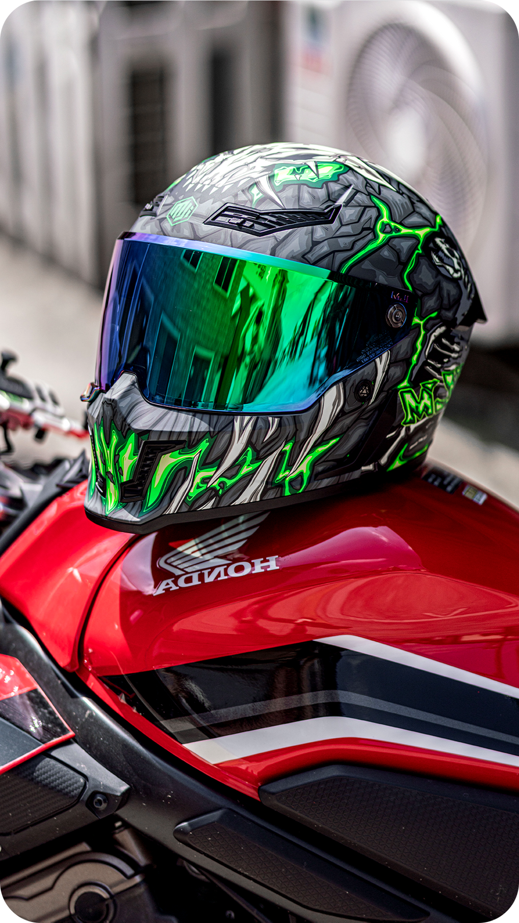 ILM Full Face Motorcycle Helmets Racing Helmet Model MF509