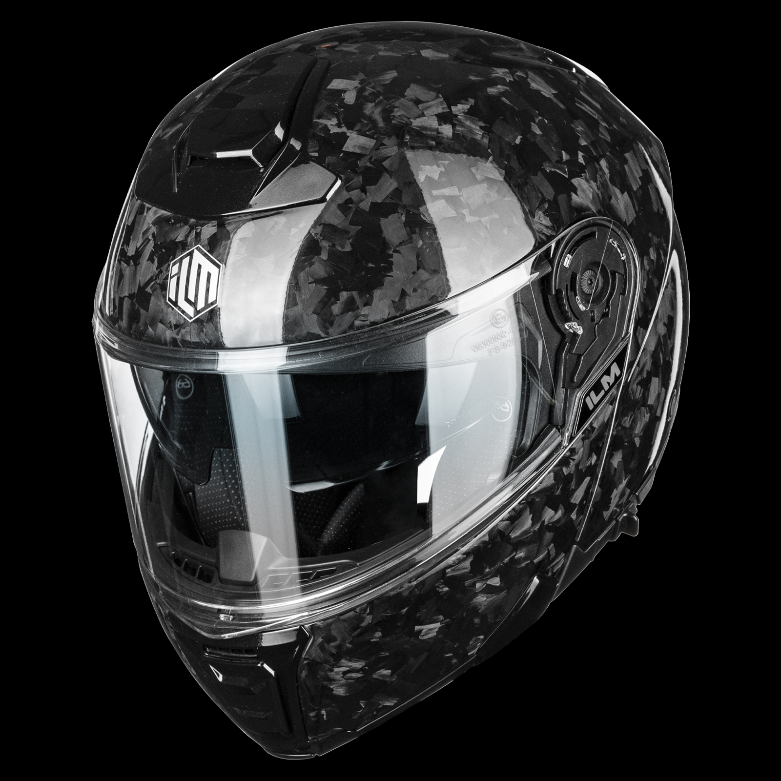 ILM Carbon Fiber Motorcycle Modular Helmets DOT ECE Model MF529F
