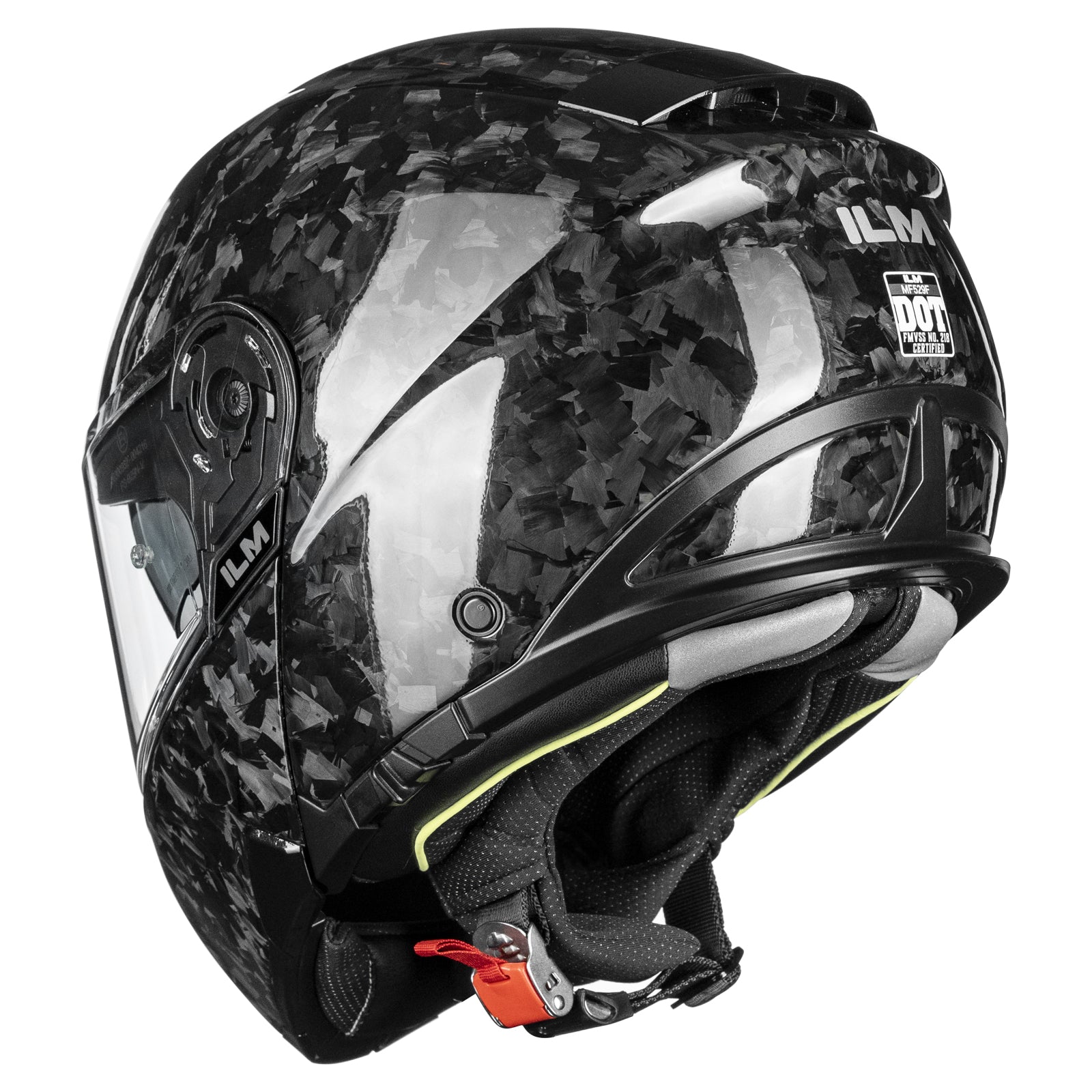 ILM Carbon Fiber Motorcycle Modular Helmets DOT ECE Model MF529F