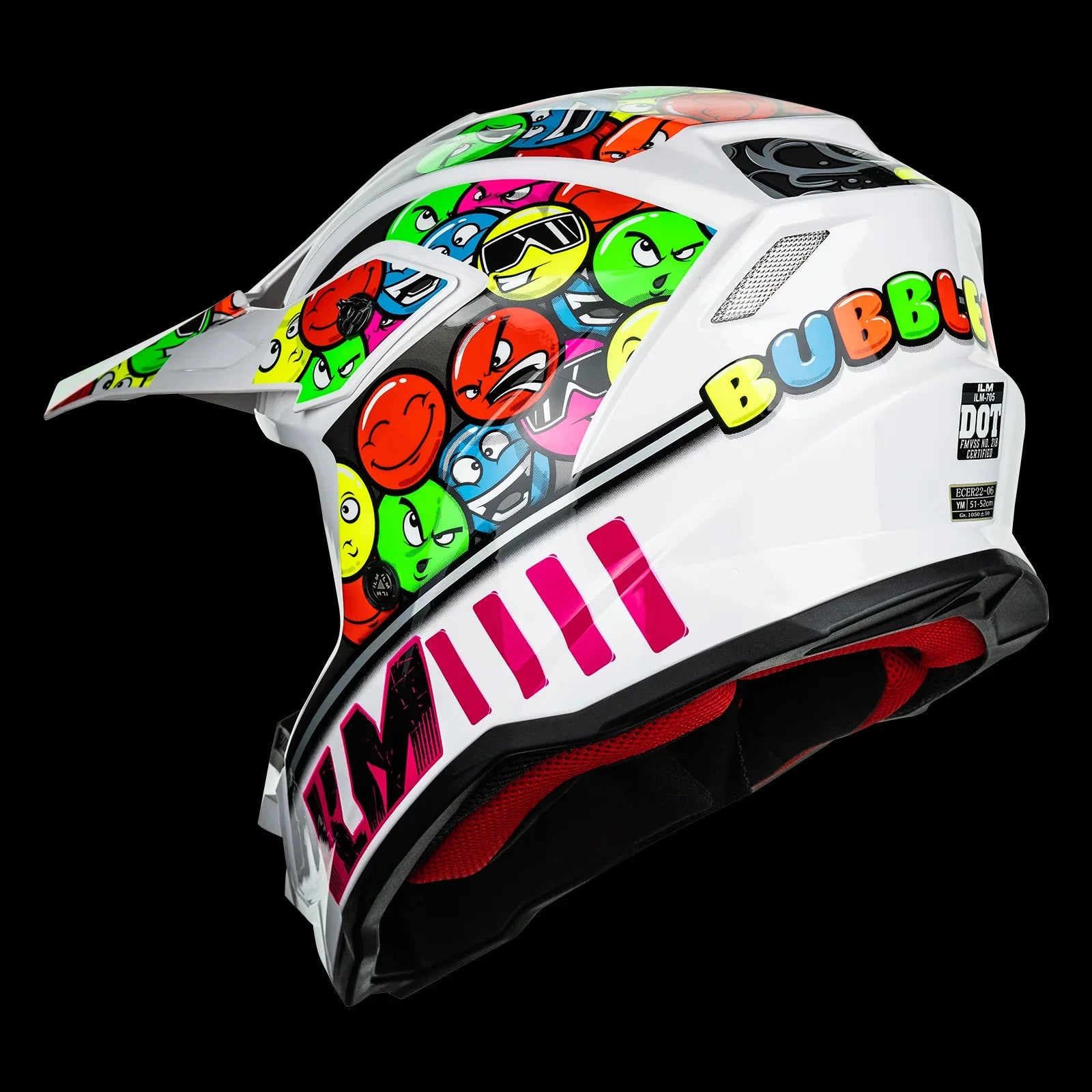 52cm bike helmet Rockbros Kids 48-52cm Pink Your Sports Performance Your little one will show off Spidey powers when wearing the Bell Spider ILM Youth ATV Helmet Kids