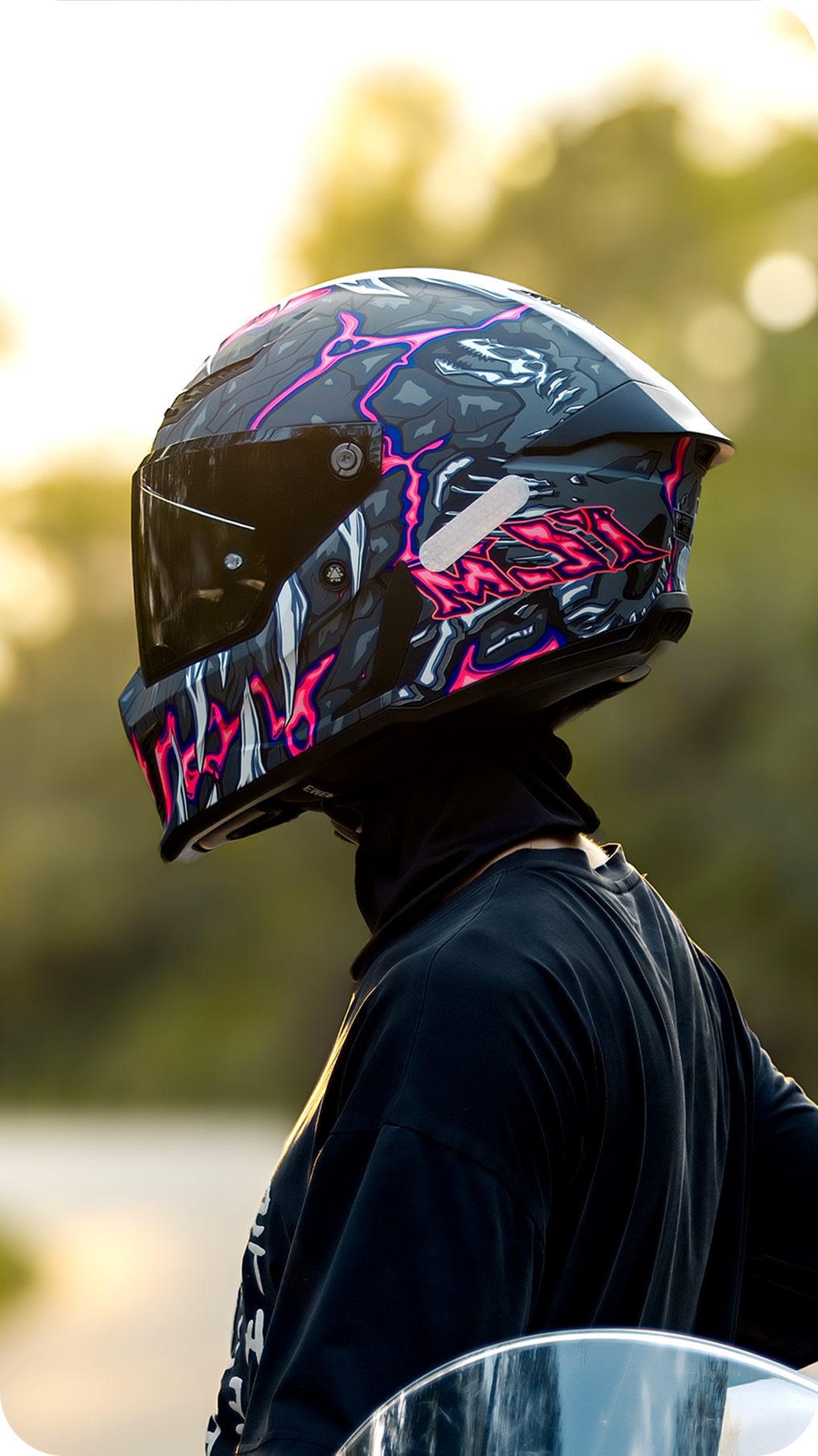 ILM Full Face Motorcycle Helmets Racing Helmet Model MF509