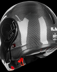 ILM Carbon Fiber Vintage Full Face Modular Motorcycle Helmet Model B707C