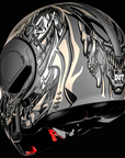 ILM Vintage Full Face Modular Motorcycle Helmet Model B707