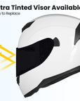 ILM Full Face Motorcycle Helmet Model 317