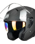 ILM Open Face Motorcycle 3/4 Helmet Model MO325