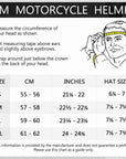 ILM Full Face Motorcycle Helmet Model 817