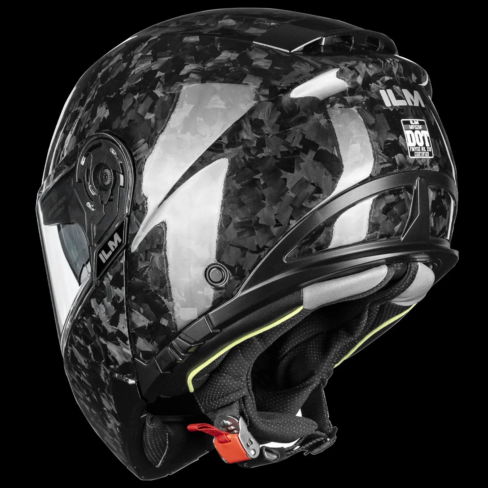 d.o.t. approved motorcycle helmets Daytona Cruiser Wild Soul Open Face Helmet easy push and pull ILM Carbon Fiber Motorcycle Modular