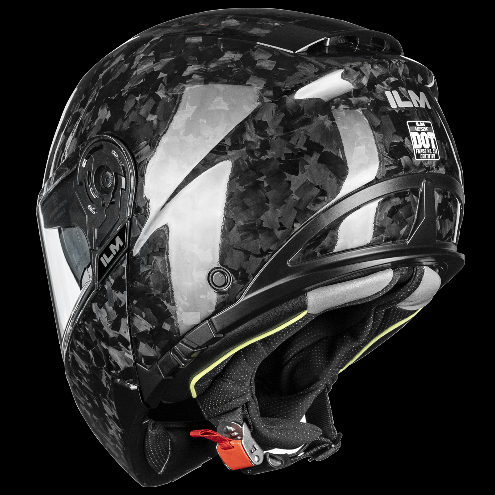 ILM Carbon Fiber Motorcycle Modular Helmets DOT ECE Model MF529F