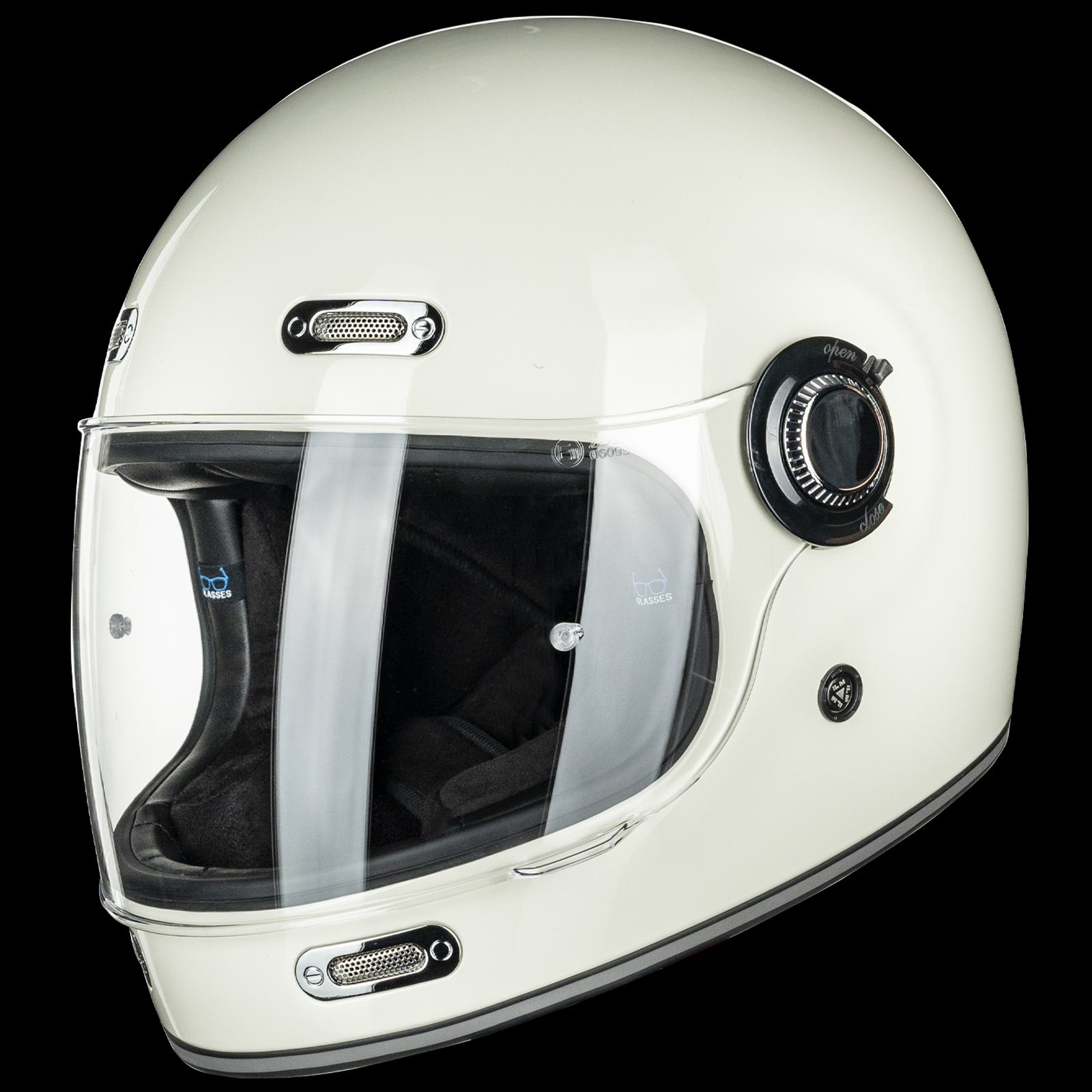ILM Retro Full Face Motorcycle Helmet Model Z503