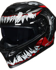 ILM Motorcycle Helmets Modular Full Face Moped Helmet Model WS202