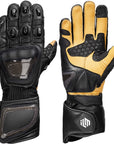 ILM Leather Motorcycle Gloves Model GIG01