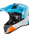 ILM Dirt Bike Fiberglass Motocross Helmet Model 610