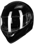 ILM Motorcycle Dual Visor Flip up Modular Full Face Helmet Model 902LED