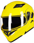 ILM Motorcycle Dual Visor Flip up Modular Full Face Helmet Model 902