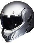 ILM Vintage Full Face Modular Motorcycle Helmet Model B707