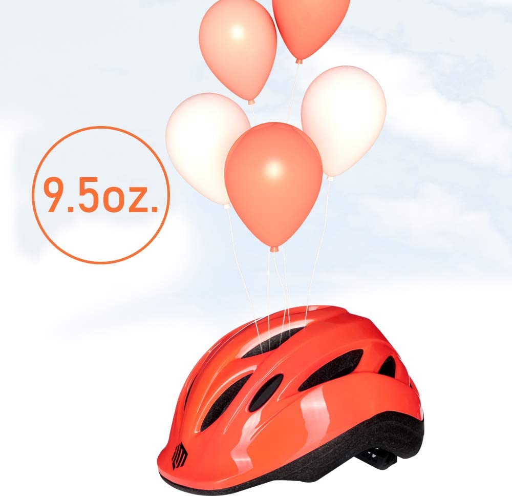 Kids bike helmet discount red