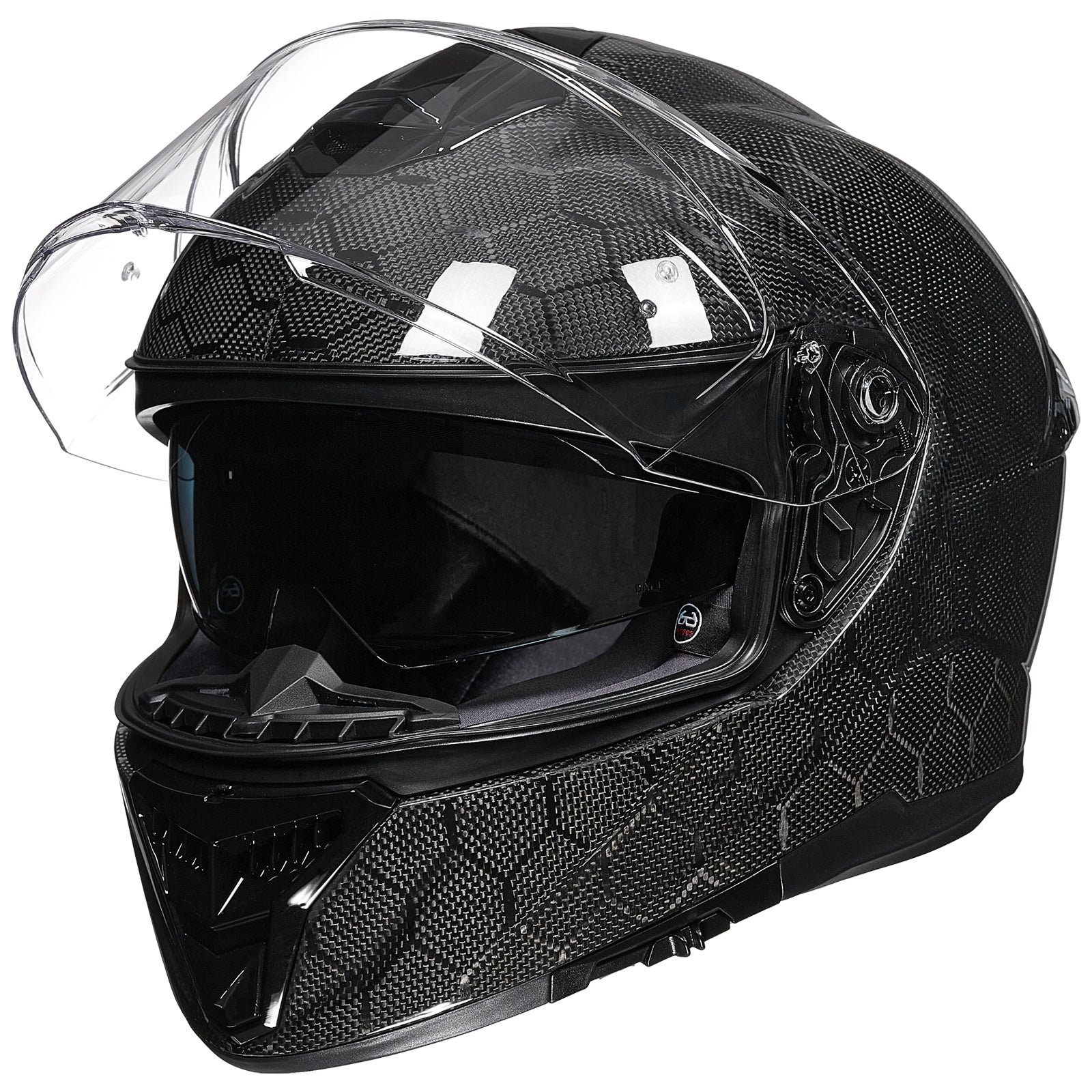 ILM Full Face Motorcycle Carbon Fiber Helmet Model 861C